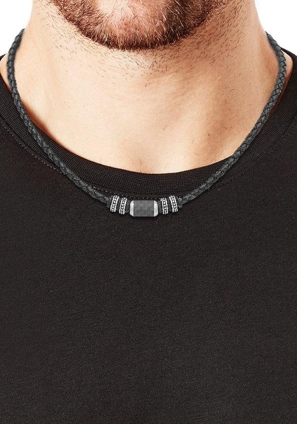 s.Oliver Kette mit Anhänger »Hauptkollektion« mit Carbon