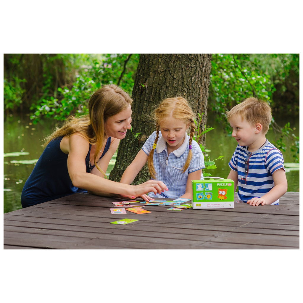 dodododo   Duo Puzzle 12er Pack Haustiere