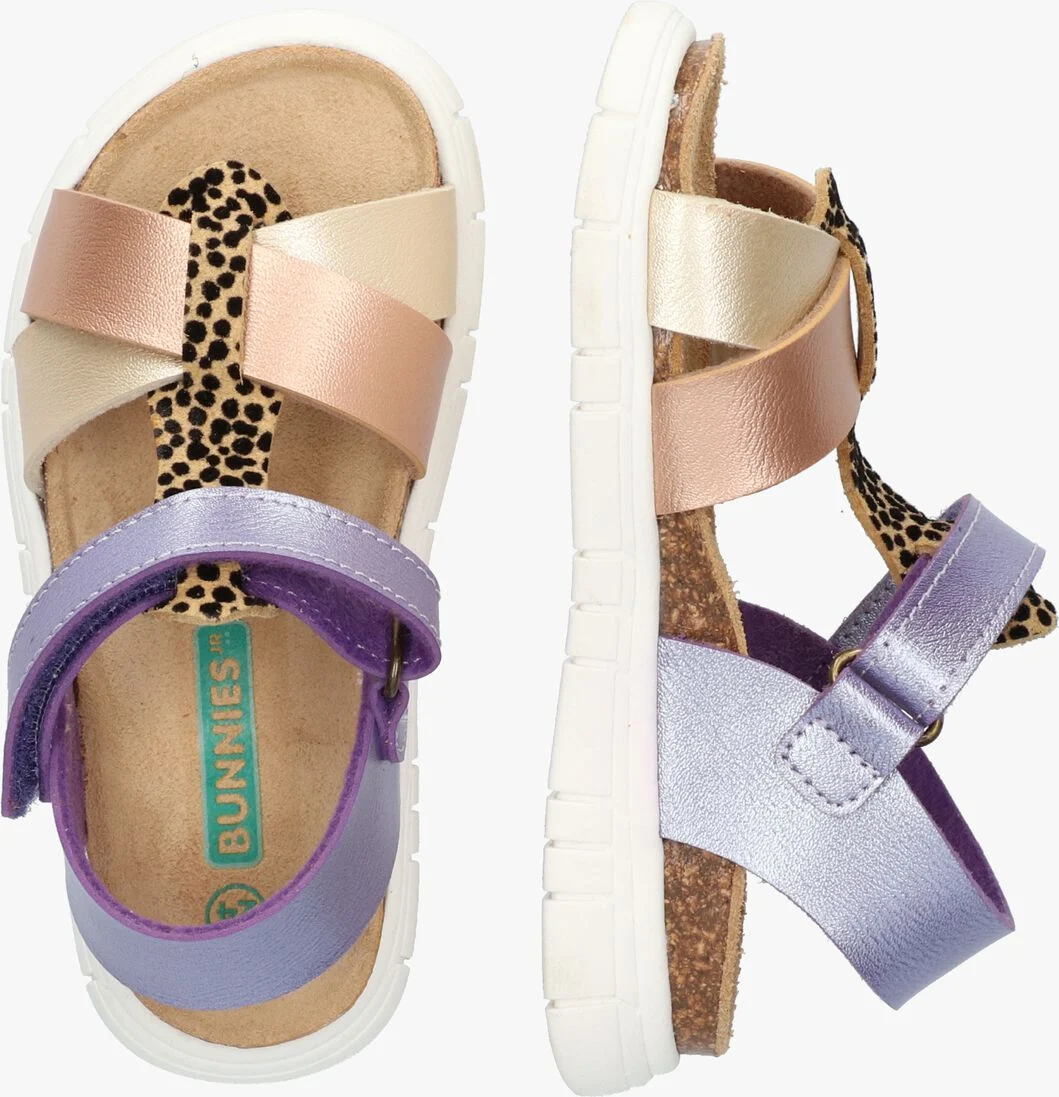 BUNNIESJR paarse bunniesjr sandalen brenda beach