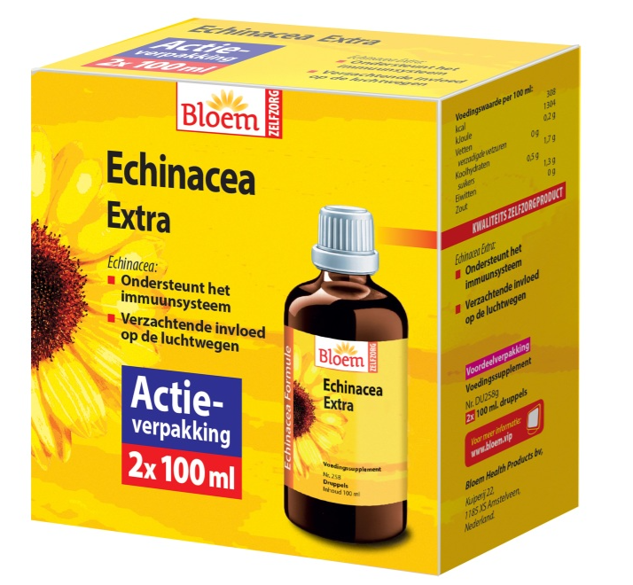 Bloem Echinacea Druppels Duopak 2x100