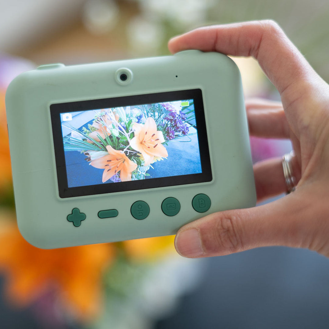 the zoofamily kindercamera met thermische printer zoo print - dino