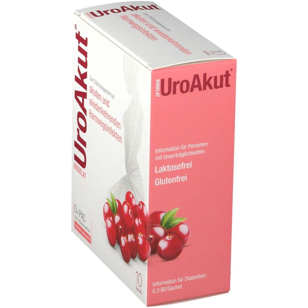 BIOGELAT UroAkut® D-Mannose Cranberry