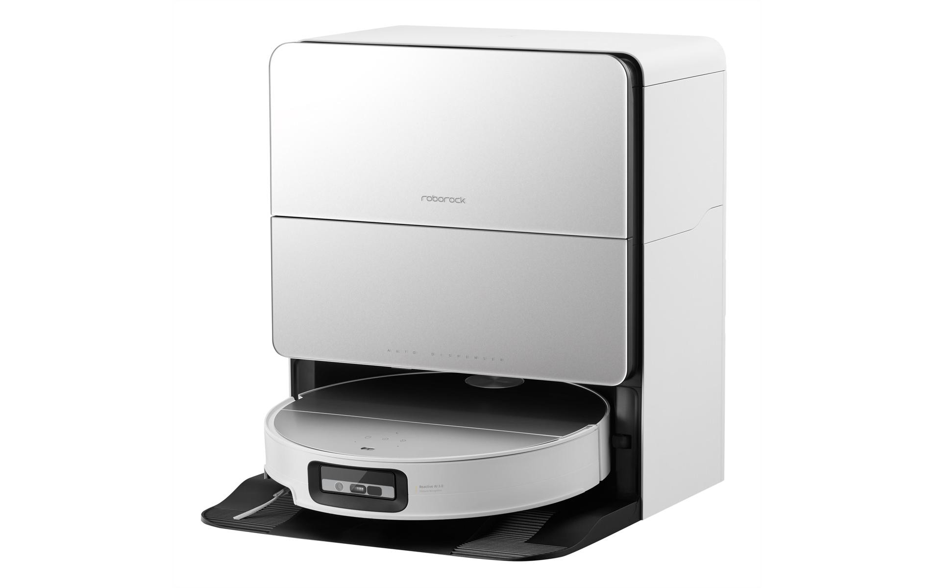 Saug- und Wischroboter Saros 10 Weiss<br>Saugroboter mit Dual Anti-Tangle System