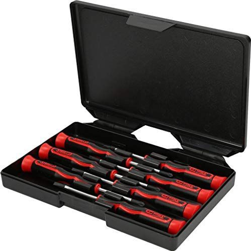 KS Tools - 500.7165 - Schroevendraaierset - Statisch Veilig - Ergonomisch - 2-Componenten Handgreep - ABS Koffer