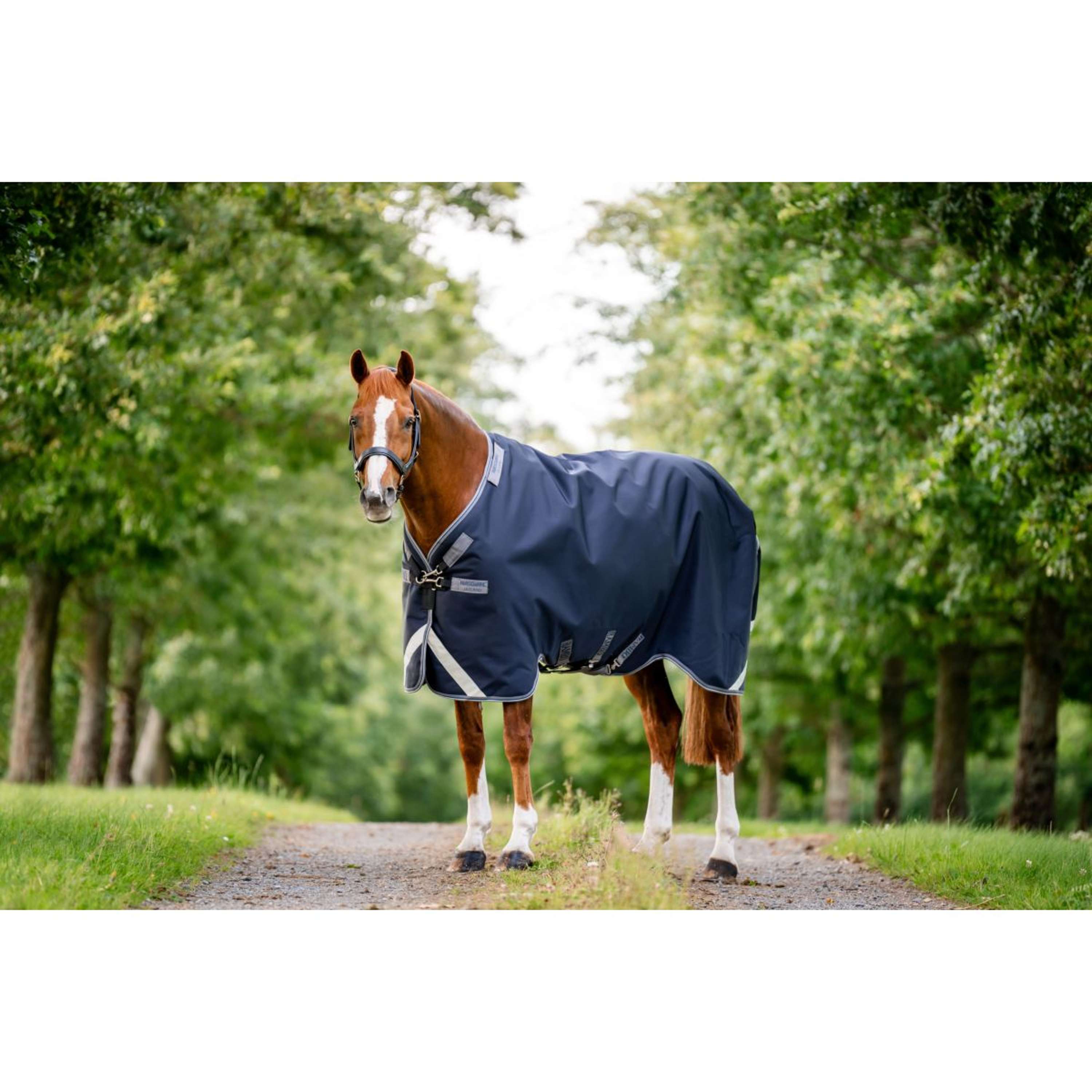 Rambo Turnout 1680D 0g Navy/Thunderstorm Grey/Silver