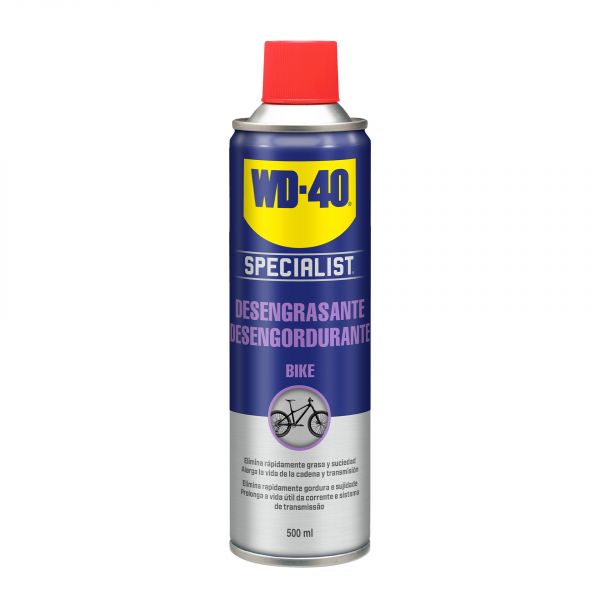 WD-40 Bike, Desengrasante para Bicicleta. Limpia Suciedad Y Grasa. Spray 500 ml-WD40