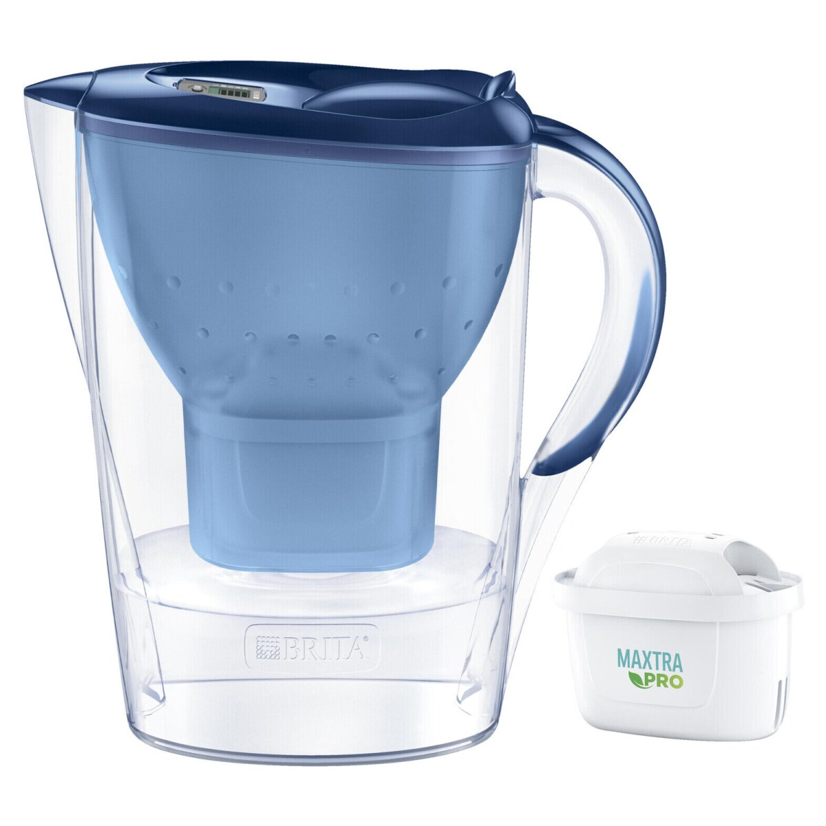 Brita Marella Wasserkanne XL blue inkl. 1 Wasserfilter Maxtra Pro All-in-1
