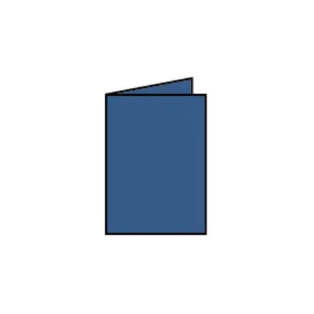 Rössler Coloretti Karten, A7, hd, jeans, 5 Stück