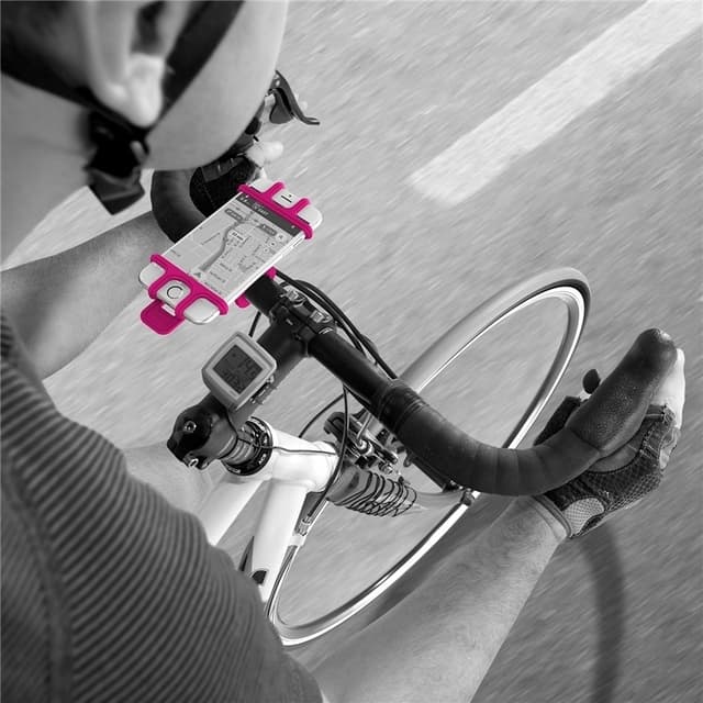 Celly Mobilhållare för cykel/e-scooter/barnvagn, Rosa