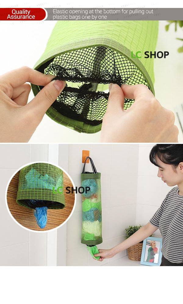 Lazy Corner - Hangende organizer voor vuilniszakken