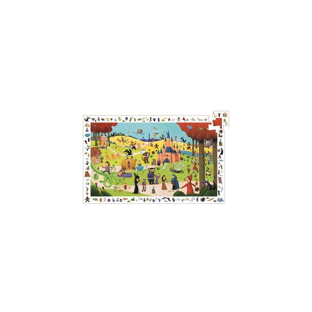 Puzzle observation - Les contes - 54 pièces