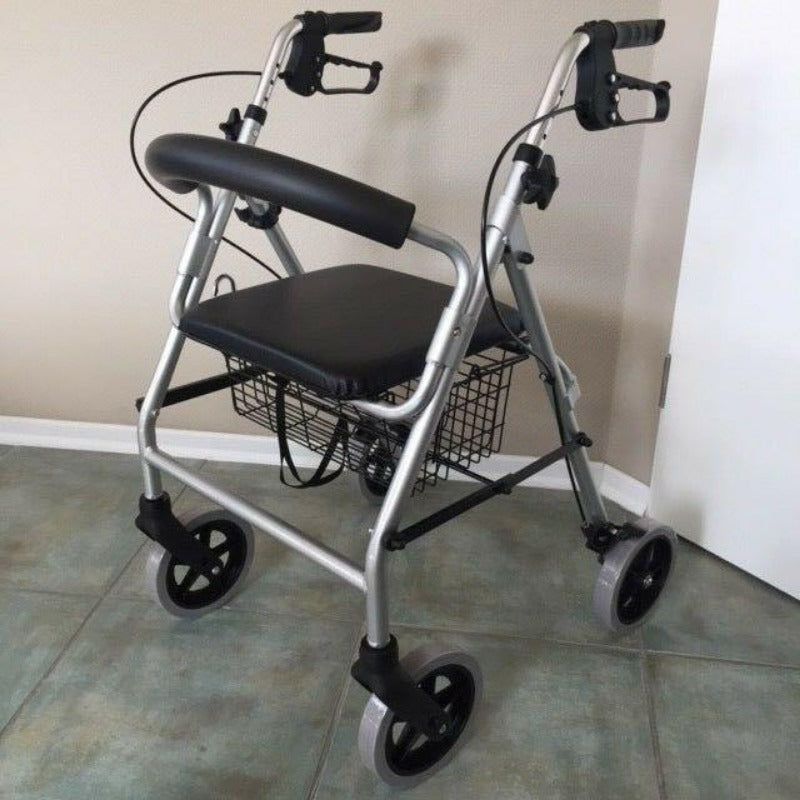 Trendmobil Leichtgewichtrollator LR 53 Rollator mit Korb + Stockhalterung