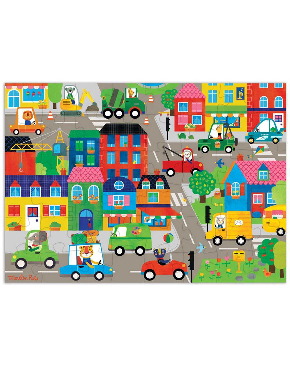Puzzle IN DER STADT 48-teilig
