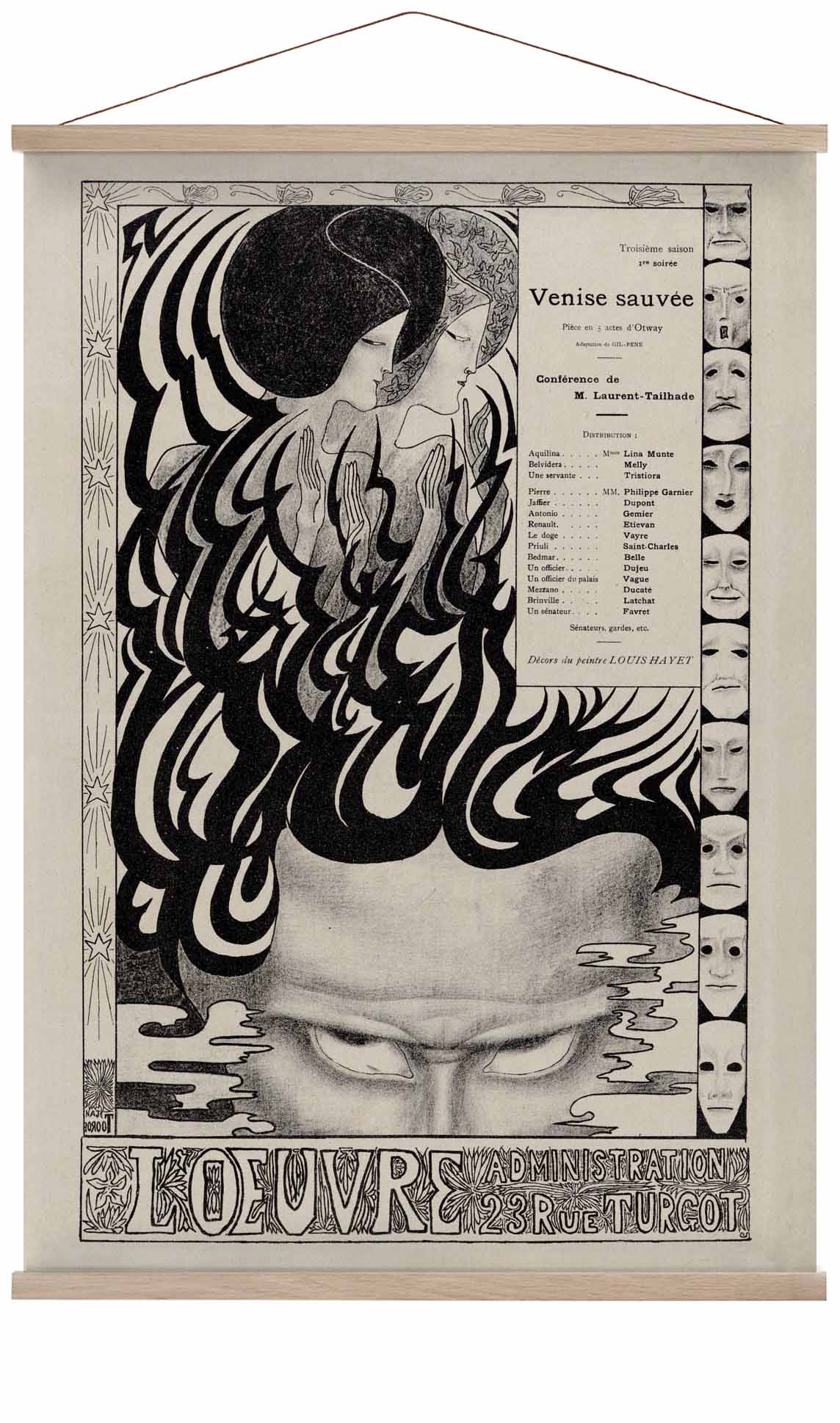 Vénise sauvée von Jan Toorop spielen