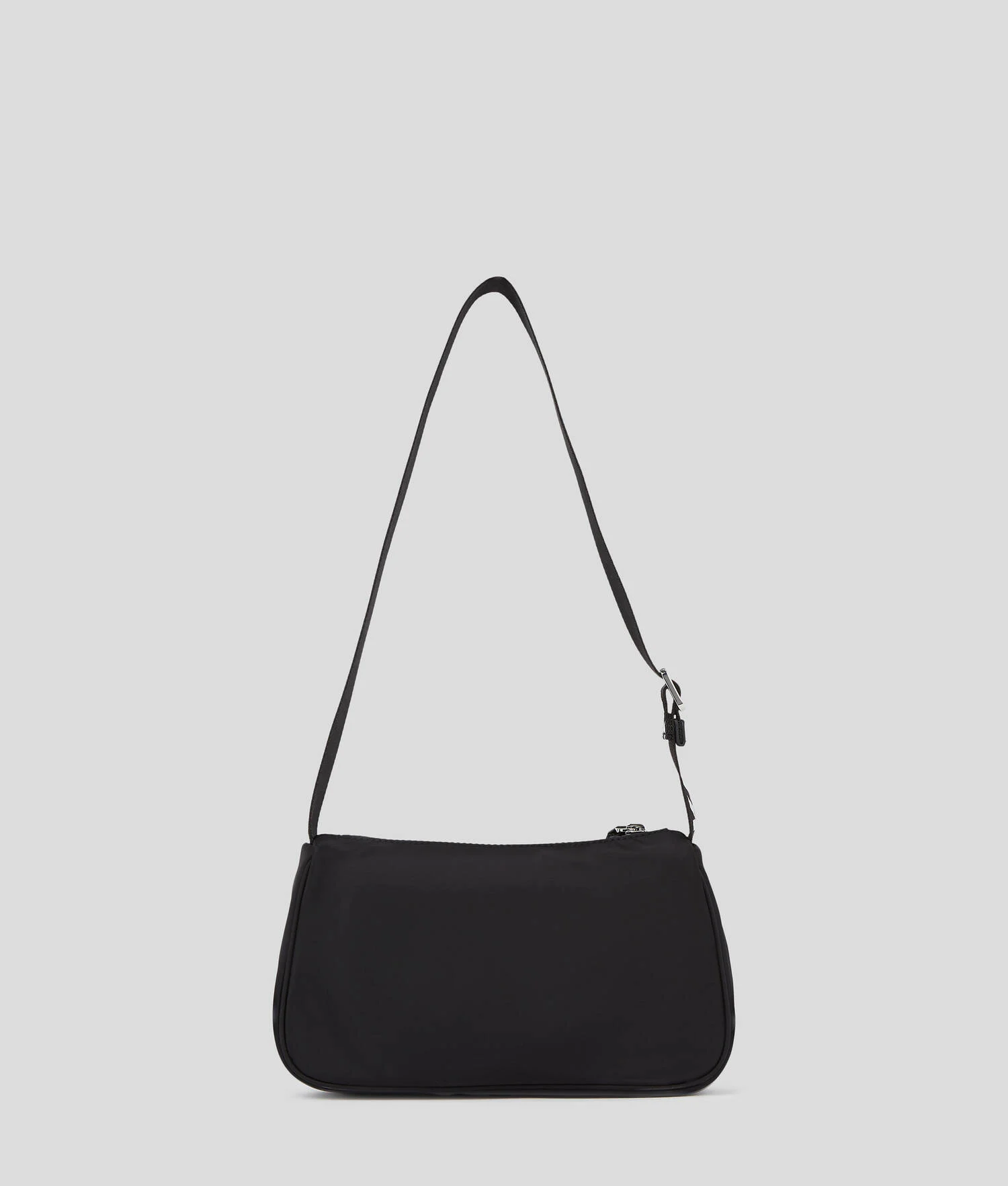 SAC PORTÉ ÉPAULE EN NYLON - Noir