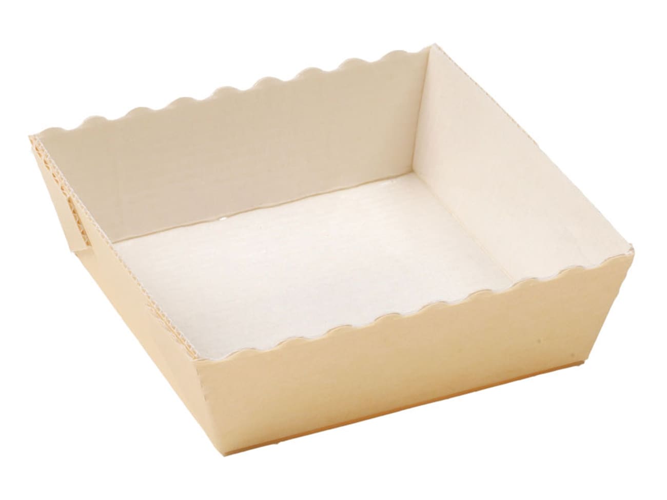 Moule de cuisson carton (x 60) - Easy Bake - 8 x 8 x ht 2,5 cm - Nordia