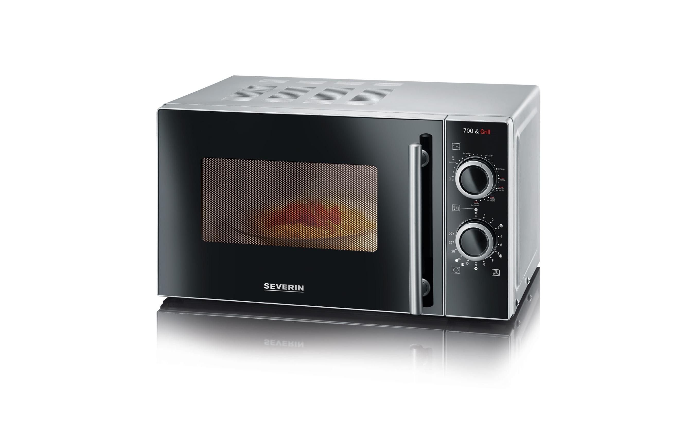 Mikrowelle mit Grill MW7771 SchwarzMikrowelle mit einer Leistung von 700 W