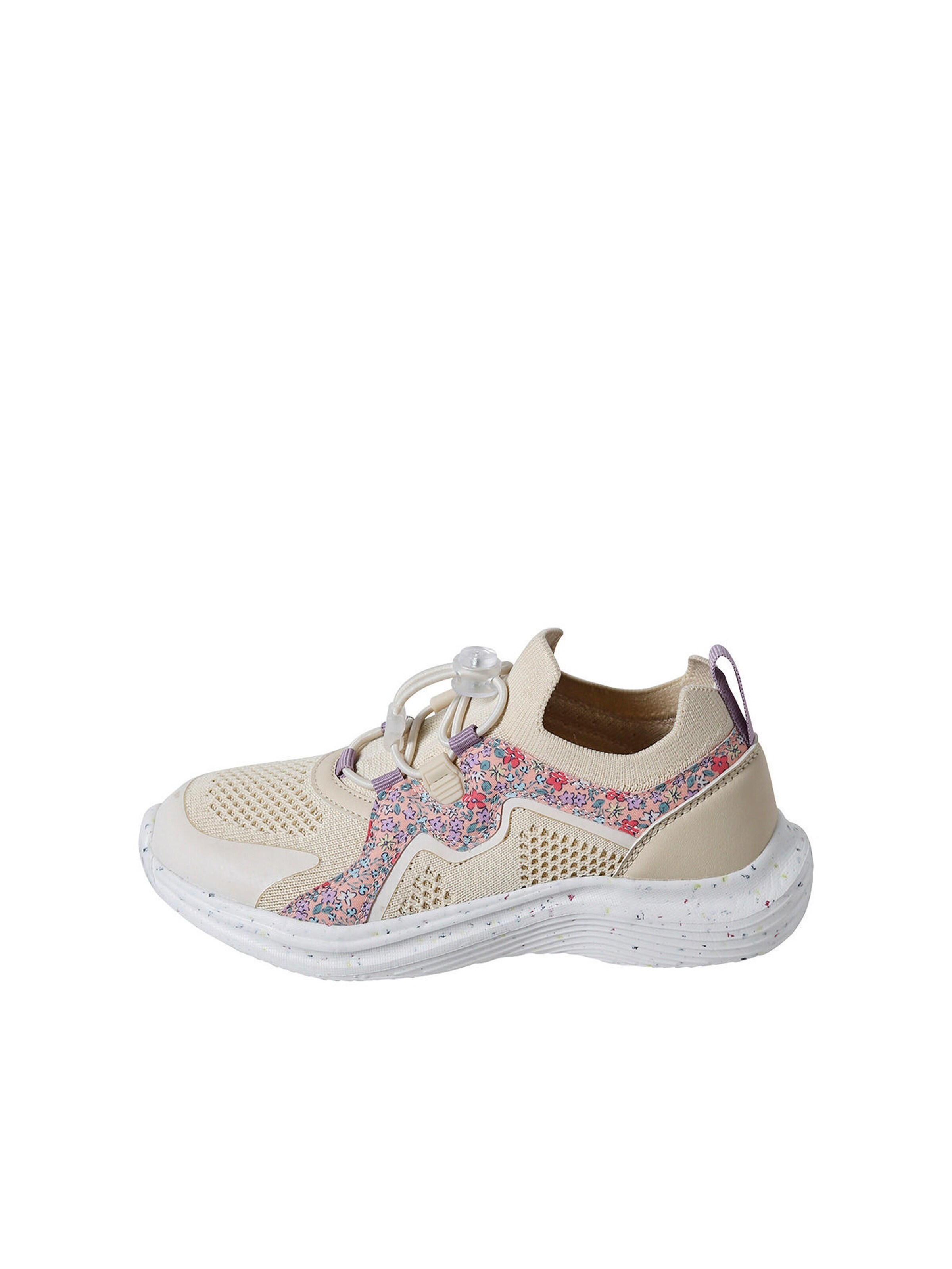 Vertbaudet Mädchen Sport-Sneakers mit Gummizug set beige