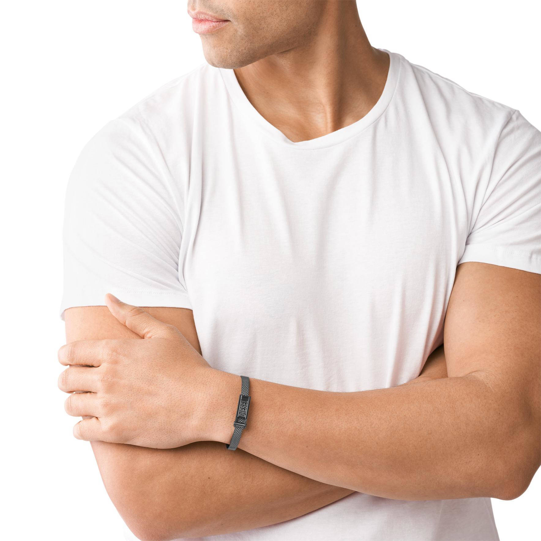 Diesel Armband DX1358060 Steel staalgrijs
