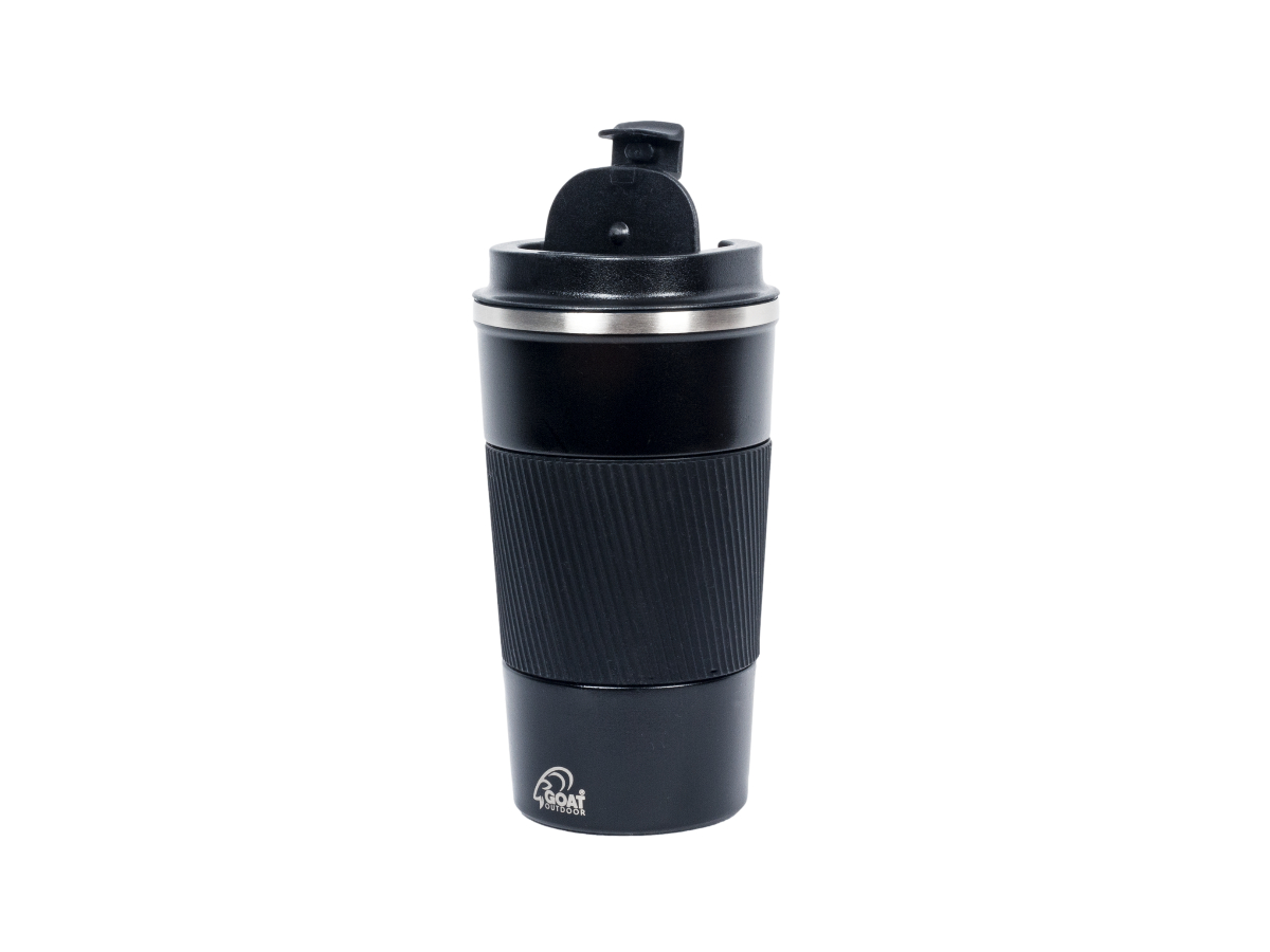 GOAT Outdoor 510 ml RVS Koffiebeker to go - Zwart