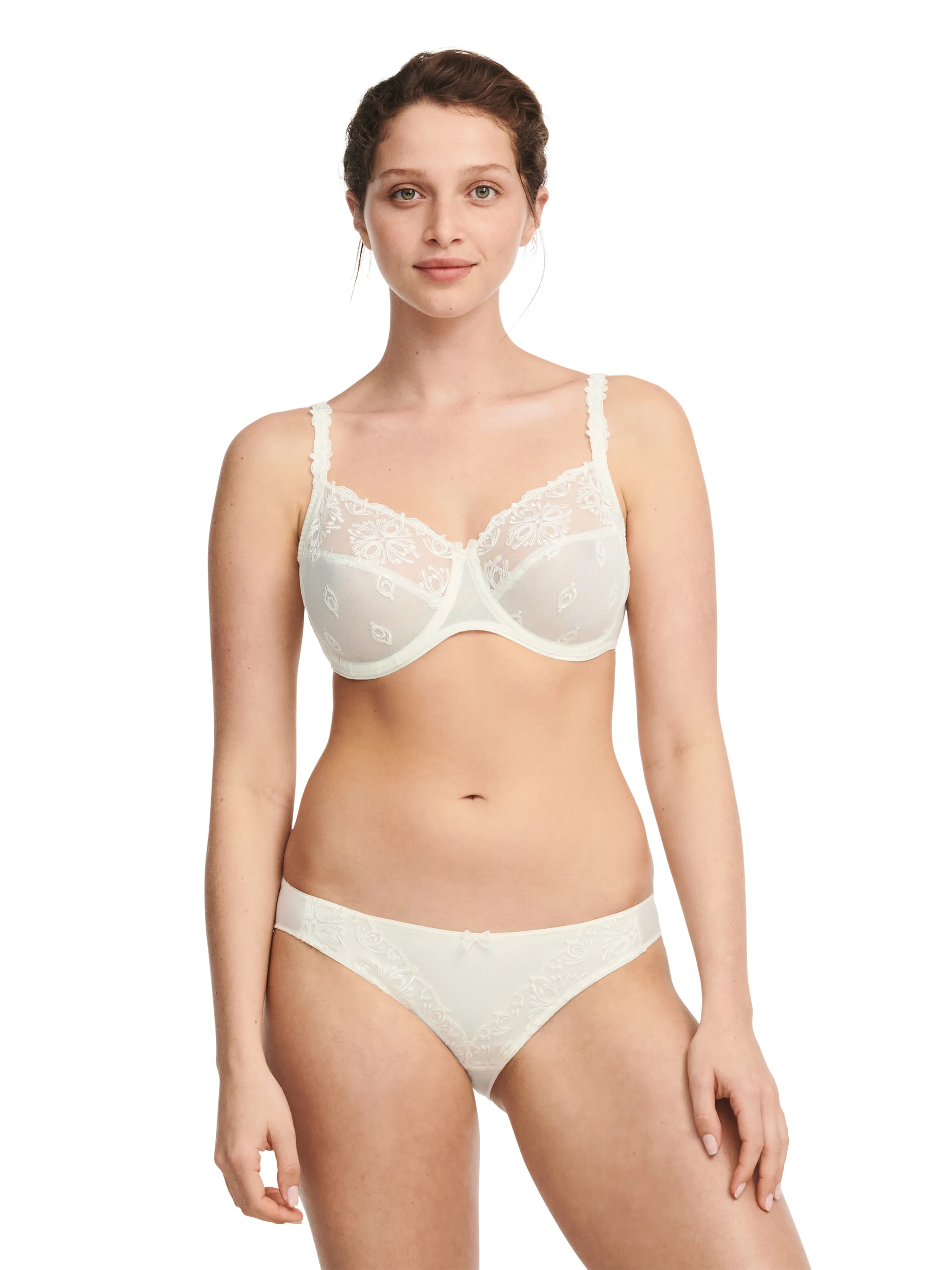 CHAMPS ELYSEES - Soutien-gorge emboîtant broderie italienne | Beige