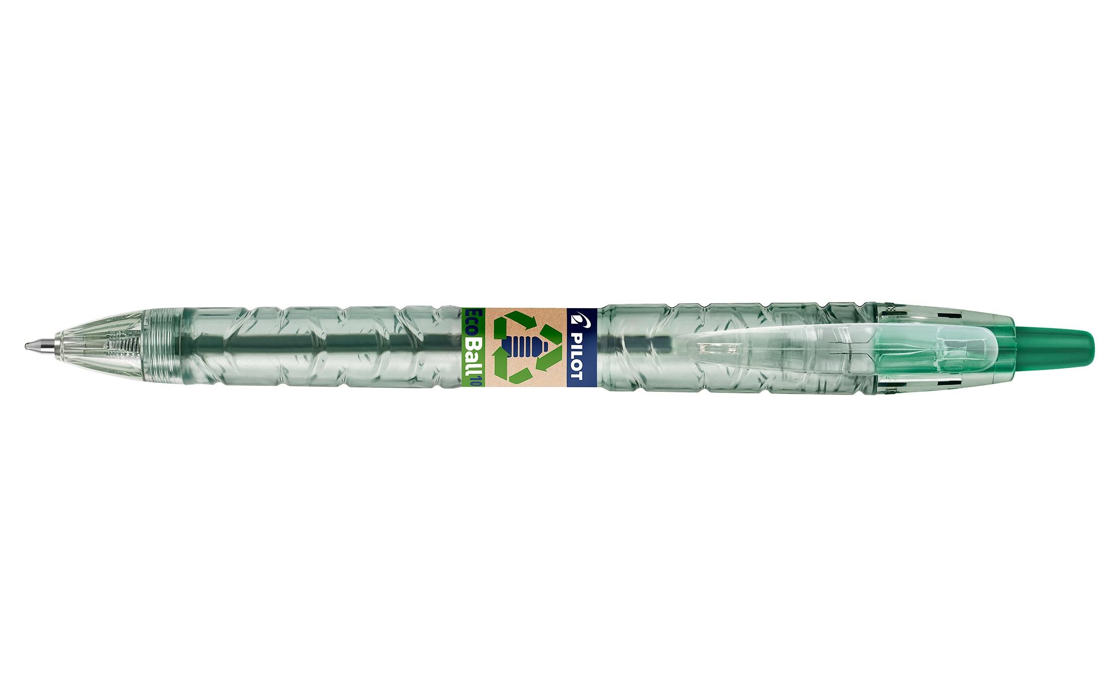 Kugelschreiber Begreen B2P Ecoball 1.0 mm, GrünKuli mit «Bottle 2 Pen» Gel