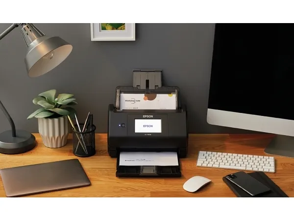 Epson WorkForce ES-580W DIN A4-Dokumentenscanner, ADF 100S.
