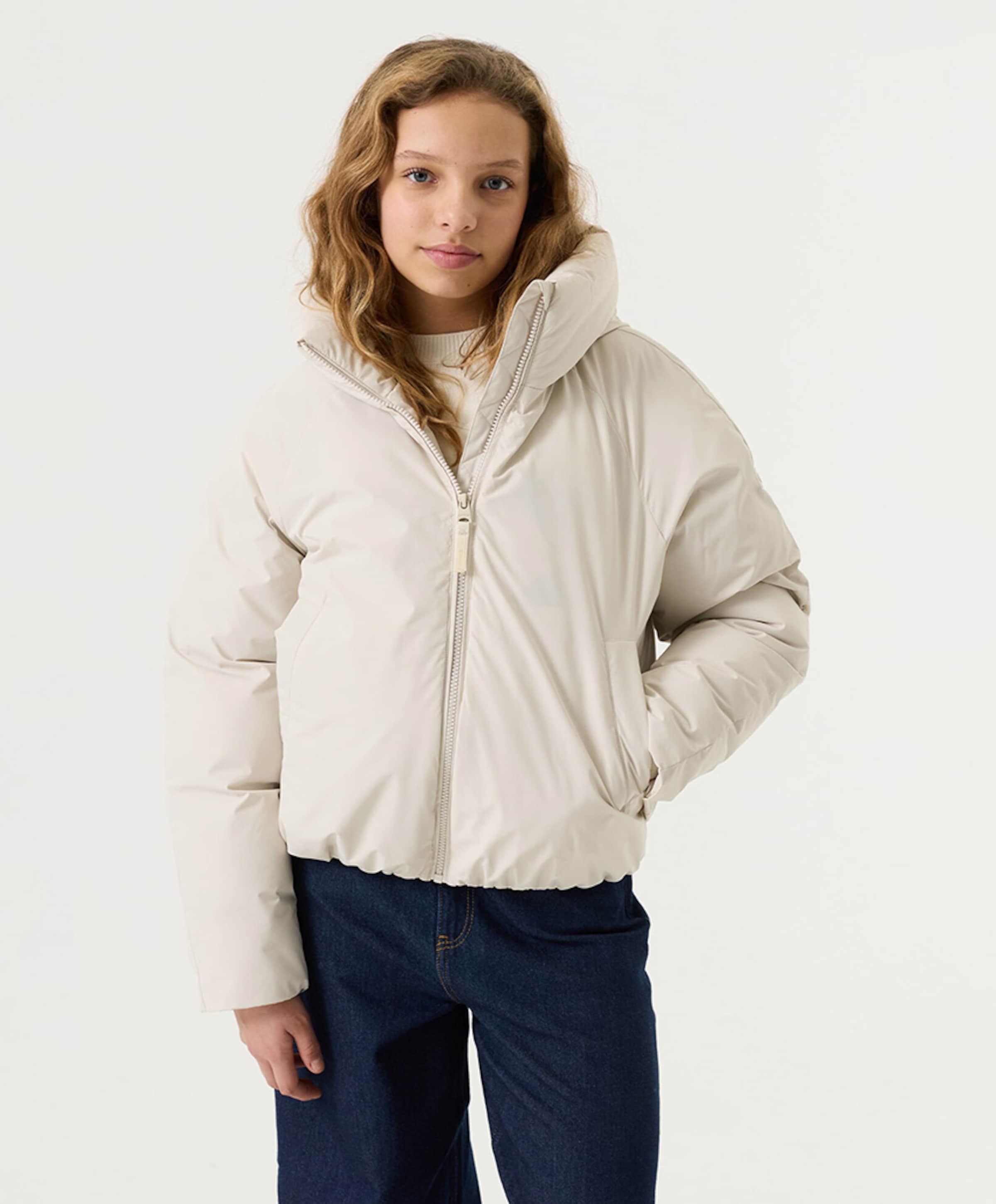 Garcia Meisjes jas beige