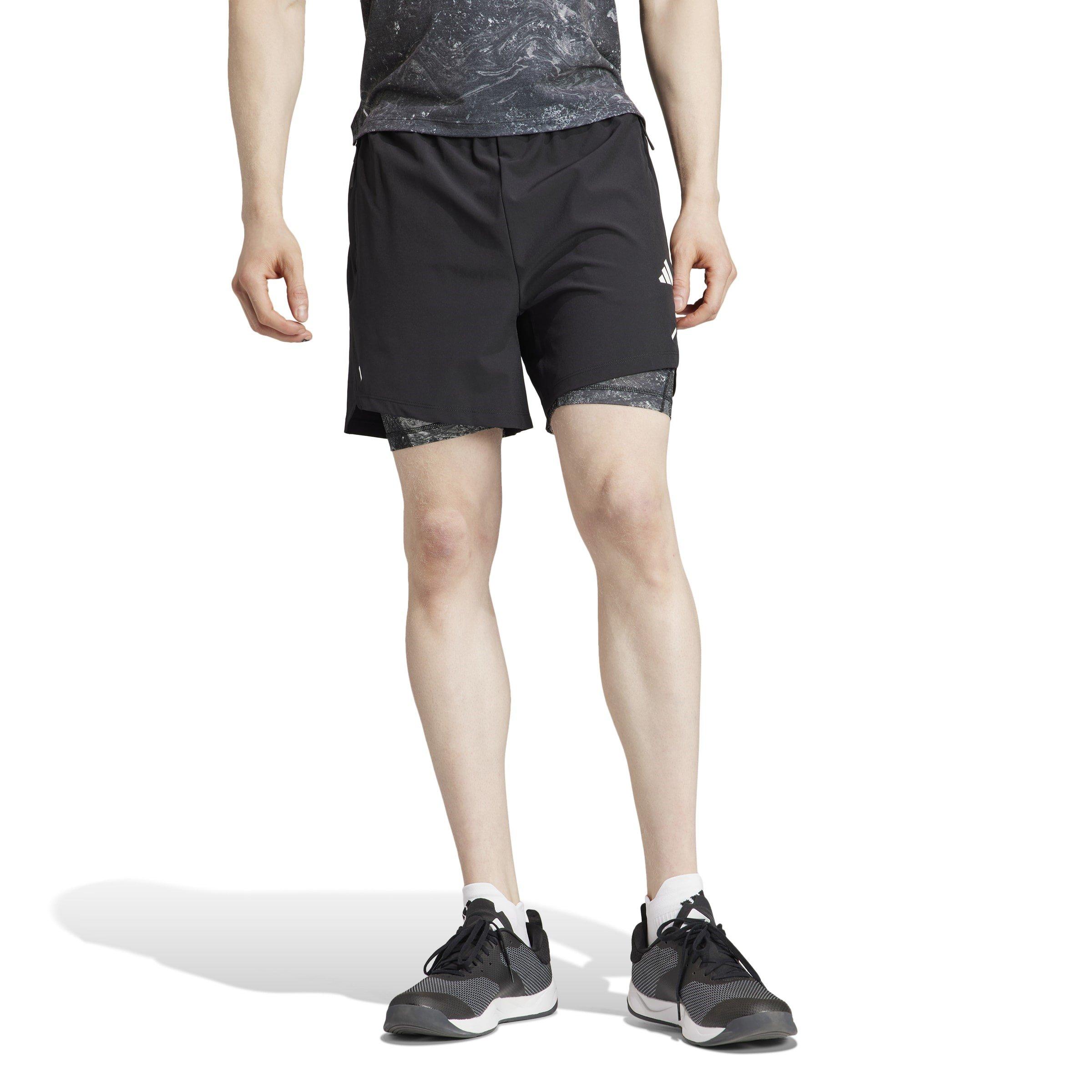 adidas Power Workout 2 in 1 Shorts Mens