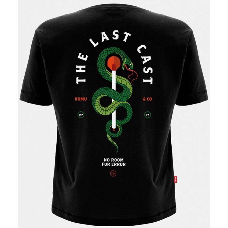 Tee Shirt Manches Courtes Homme Kumu The Last Cast - Noir