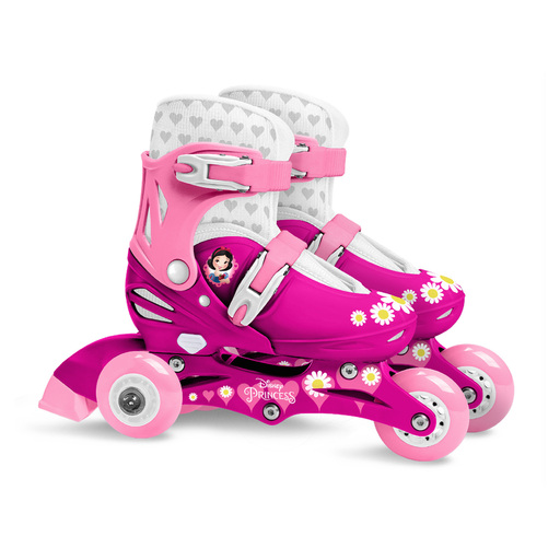 Patins de 3 rodas das Princesas da Disney