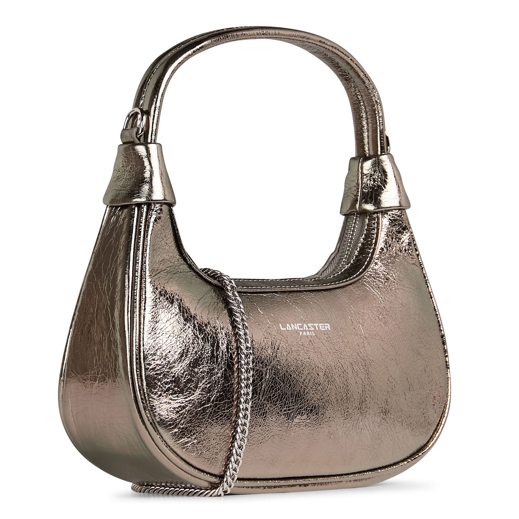 AURA - Sac à main en cuir | Argent