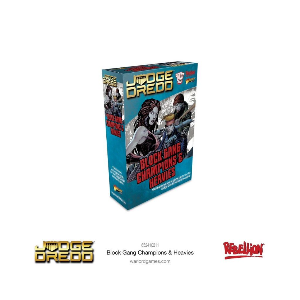Judge Dredd: Block Gang Champion & Heavies