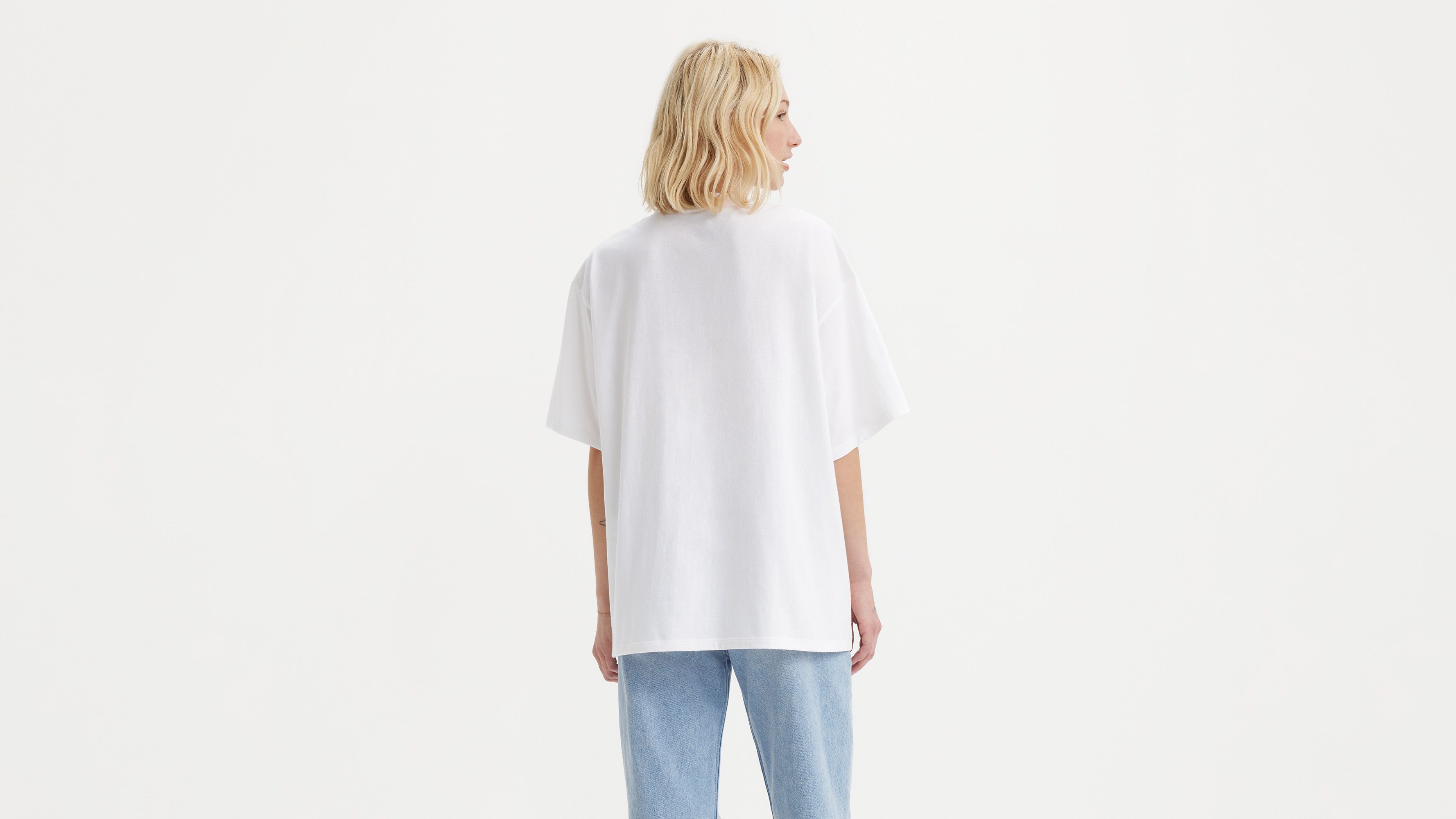 T-shirt graphique Short Stack - Babytab Bright White - Blanc
