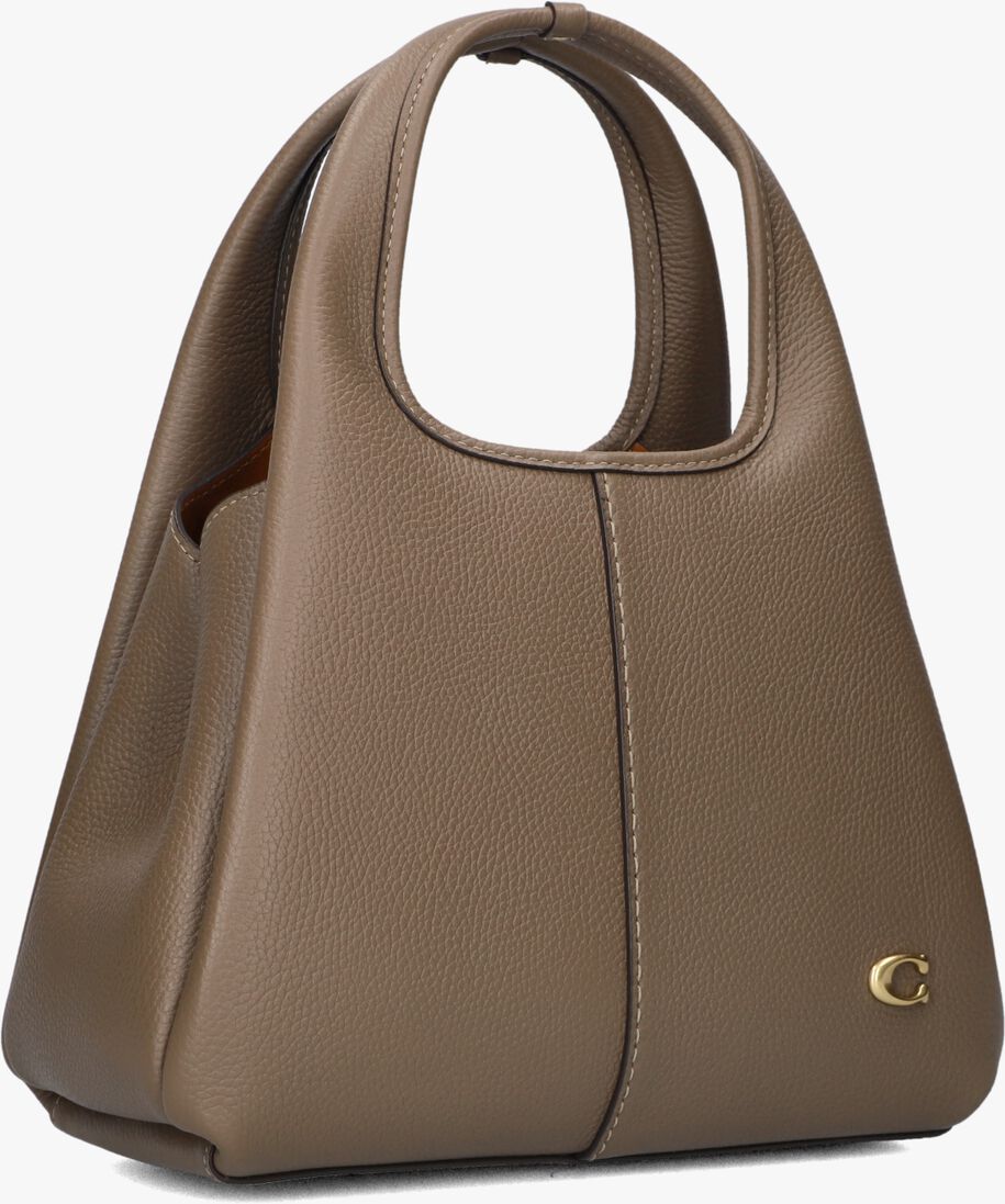 taupe coach schoudertas lana