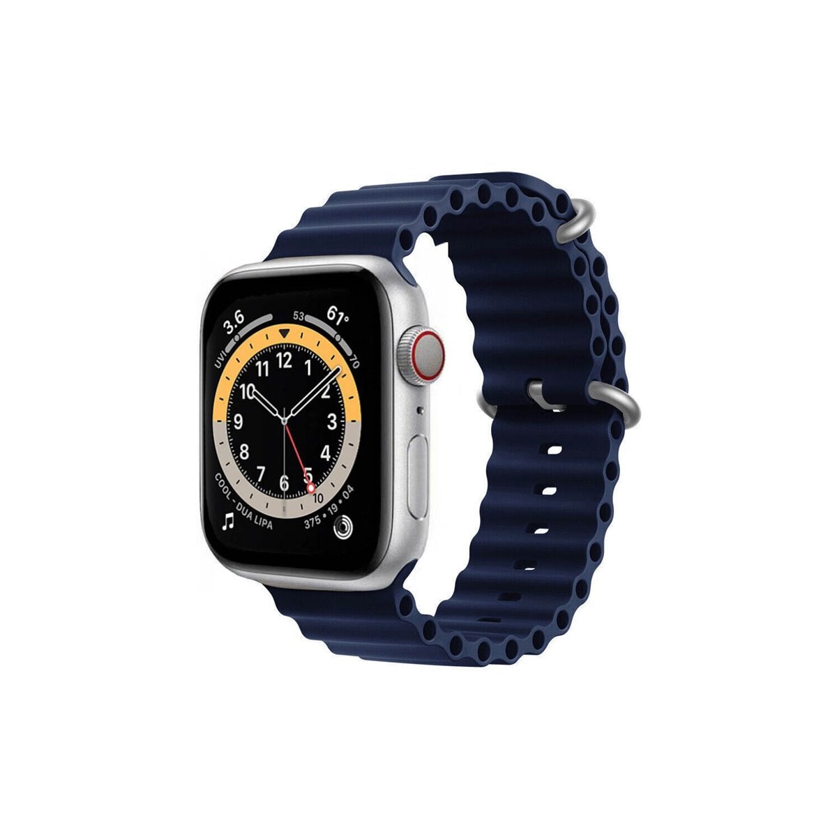 RIB Sport Armbånd Apple Watch 6 (40mm) - Mørke blå