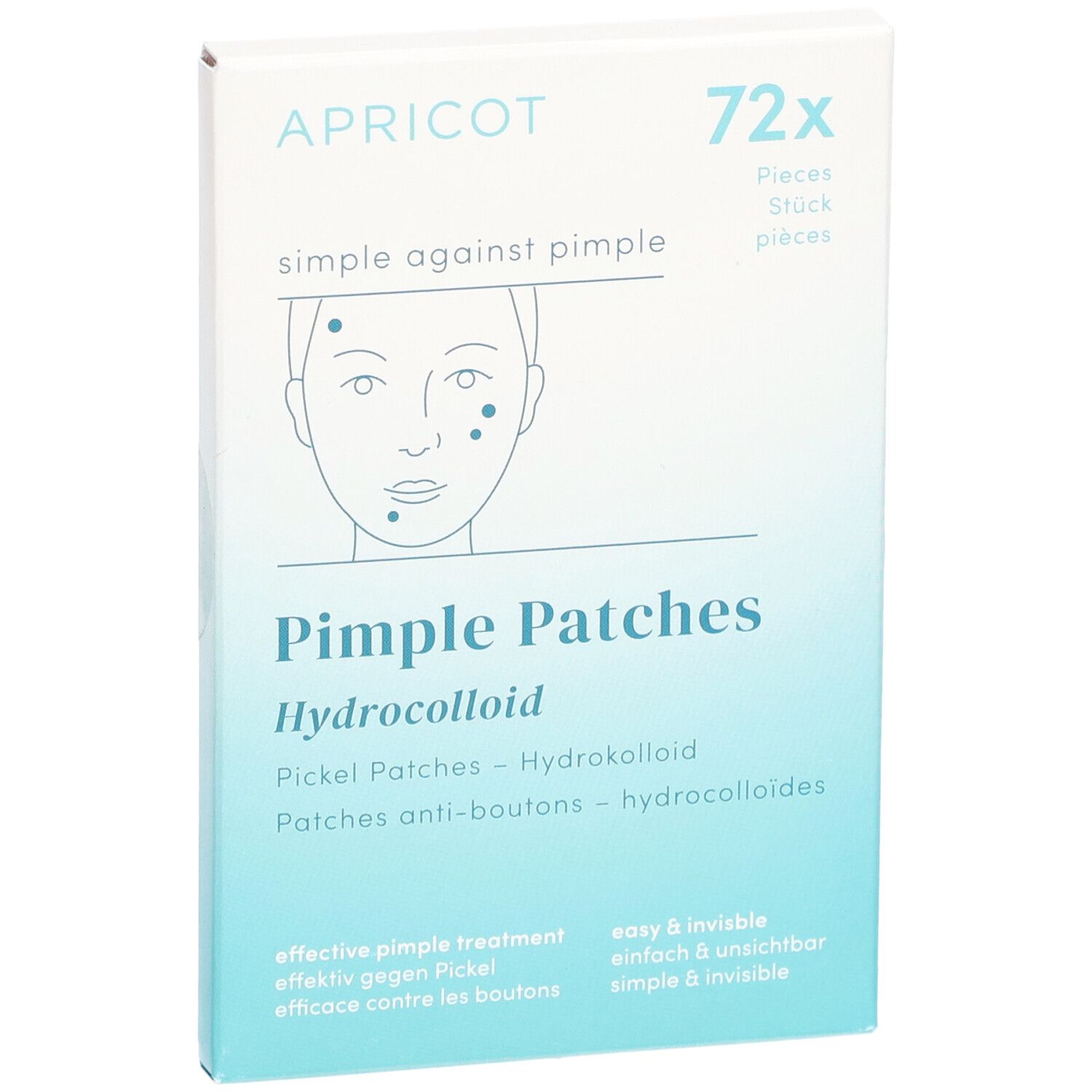 APRICOT Pickel Patches simple against pimple