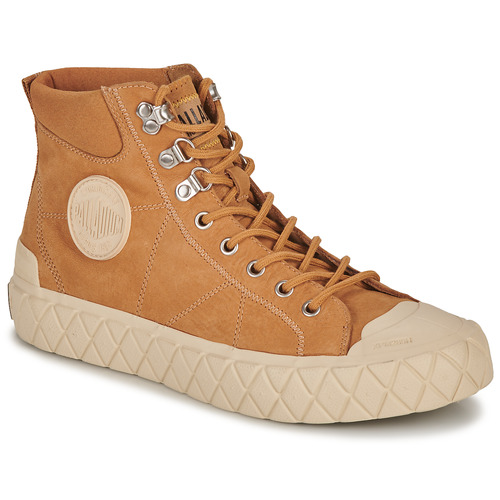 Palladium - PALLA ACE LO CUFF LTH - Marron