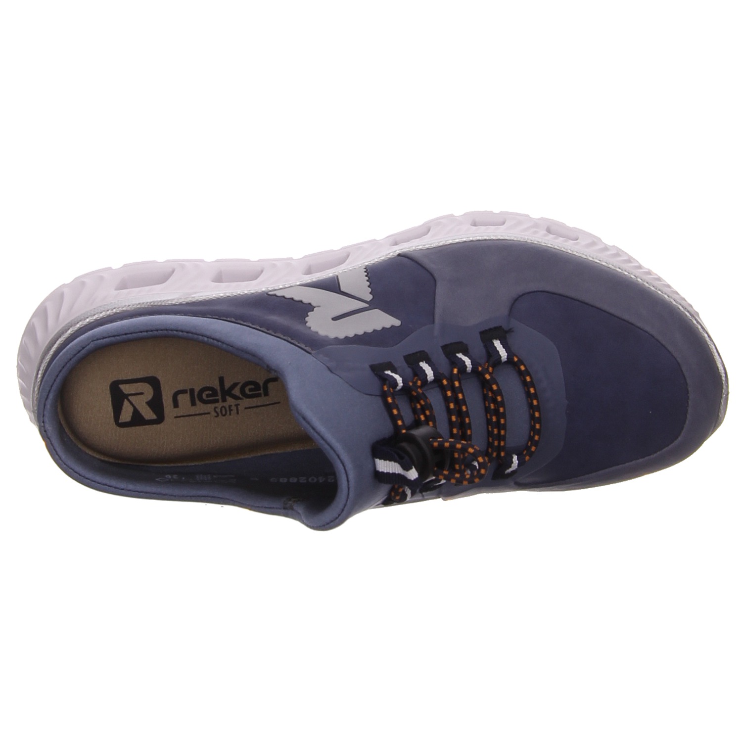 Rieker Clogs blau blau