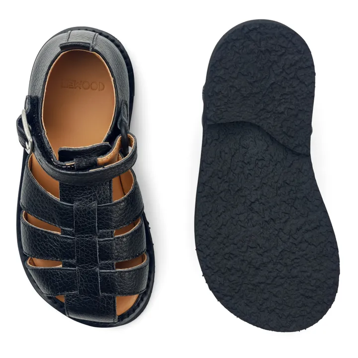 Liewood Sandales Cuir Alex | Noir