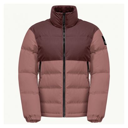 Doudoune Femme Jack Wolfskin Alex Down Marron Clair