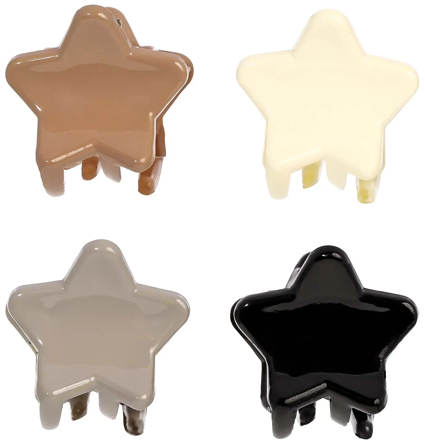 Haarklammer-Set - Simple Stars