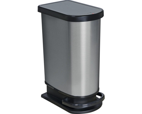 Rotho pedaalemmer kunststof PASO mono 50 l carbon