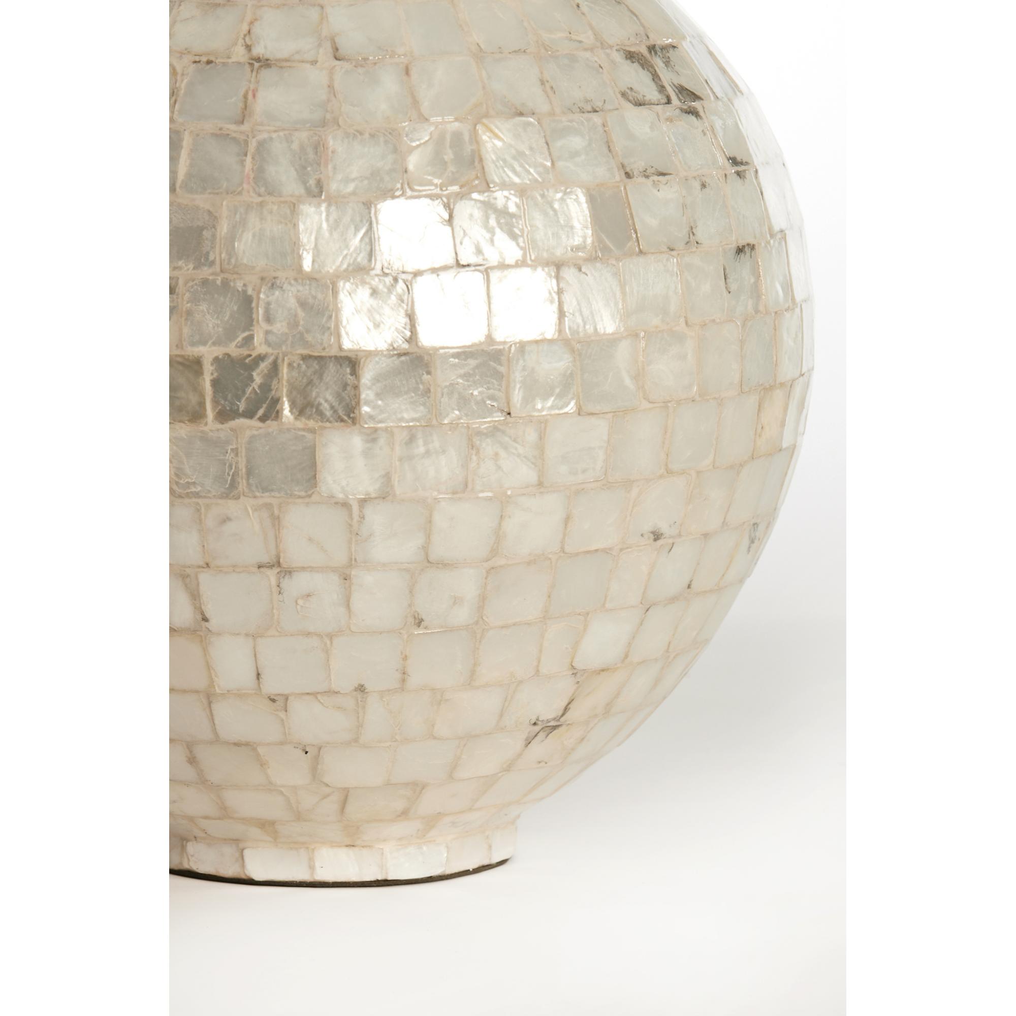 Light & Living Vaas Elorza - CrÃ¨me - Ã28cm
