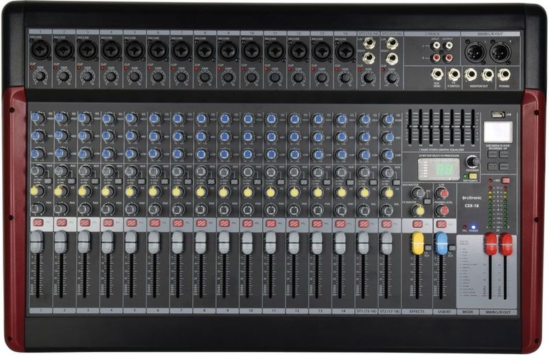 Citronic CSX-18 Series Live Mixing Console