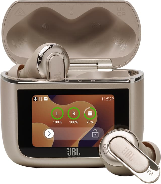 JBL Tour Pro 3 true wireless in-ear-høretelefoner (latte)
