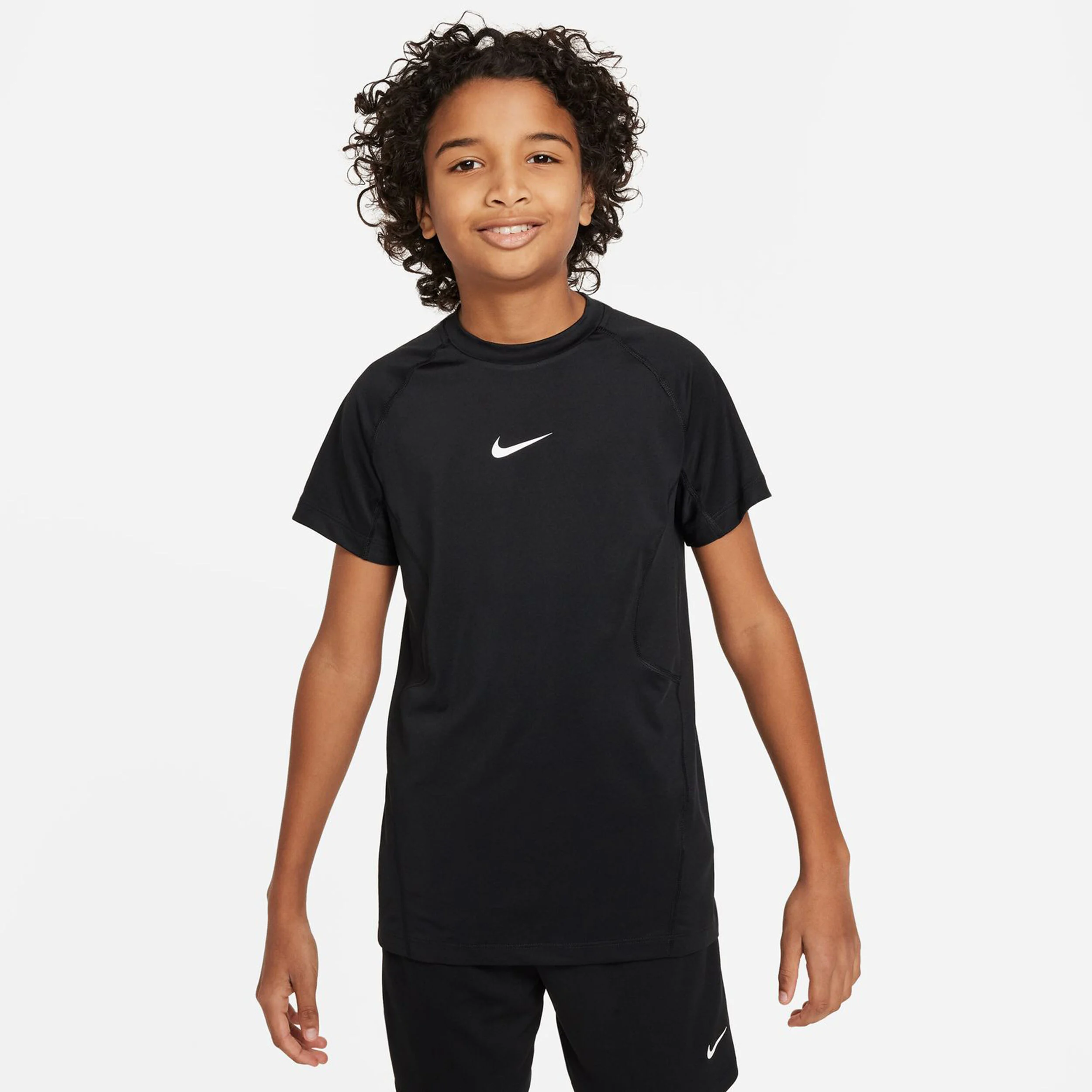 Nike Dri-Fit Pro T-shirt Garçons - Noir