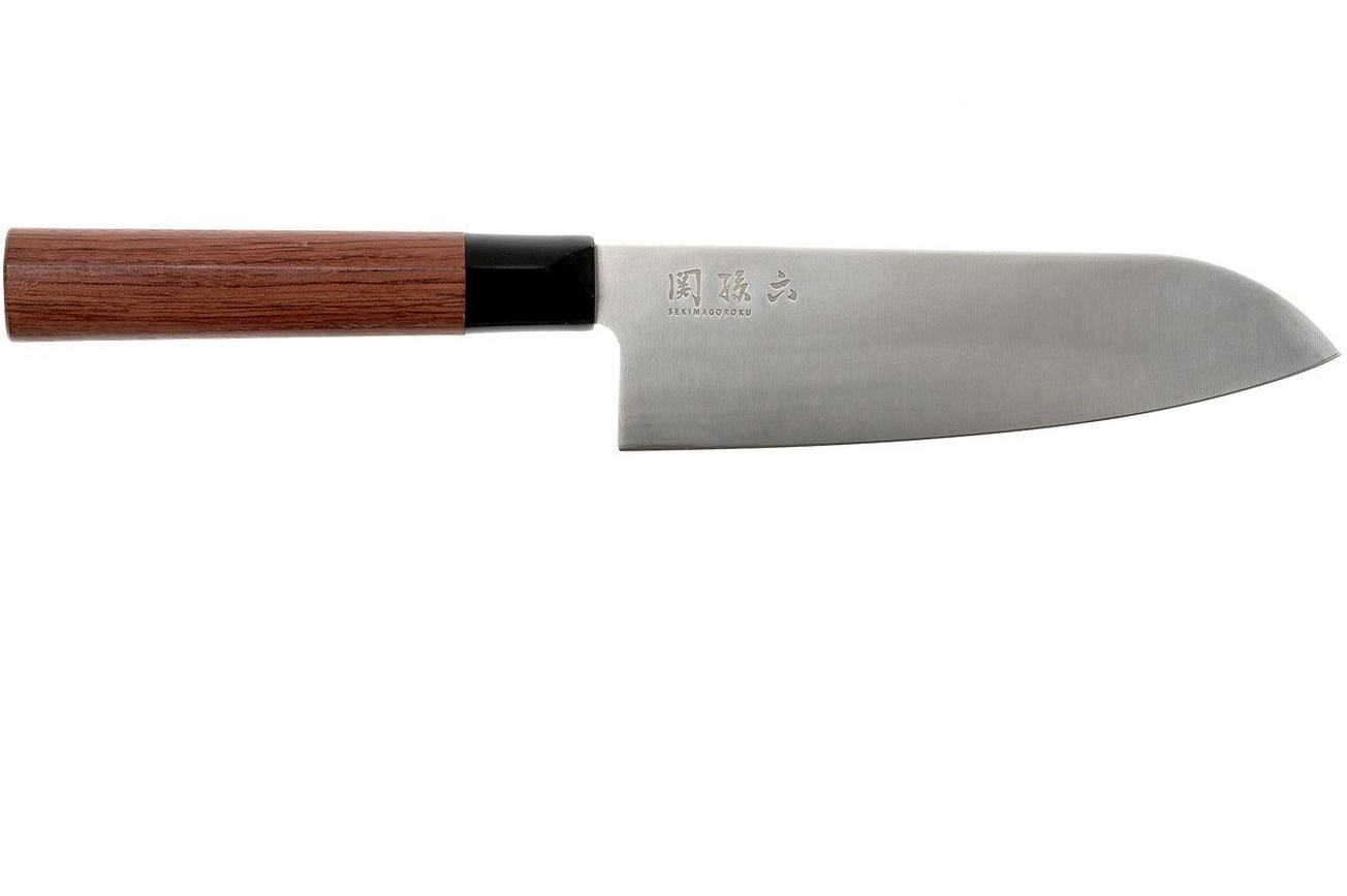 Kai Shun Seki Magoroku Redwood santokumes 0170S