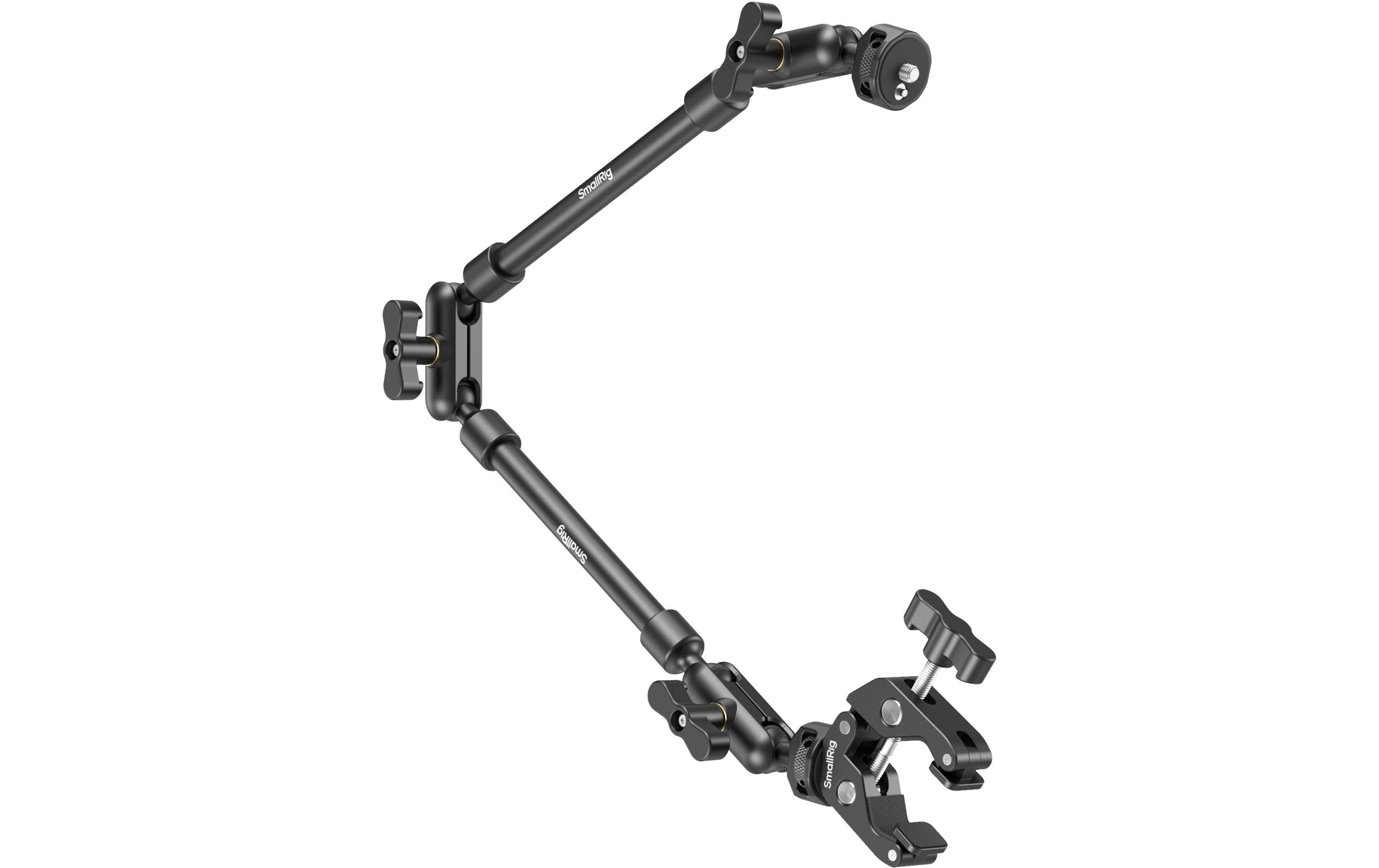 Magic Arm für Desktop-Aufnahmen mit Crab Clamp KitAufnahmelösung für Smartphones, Webcams und Action-Kameras
