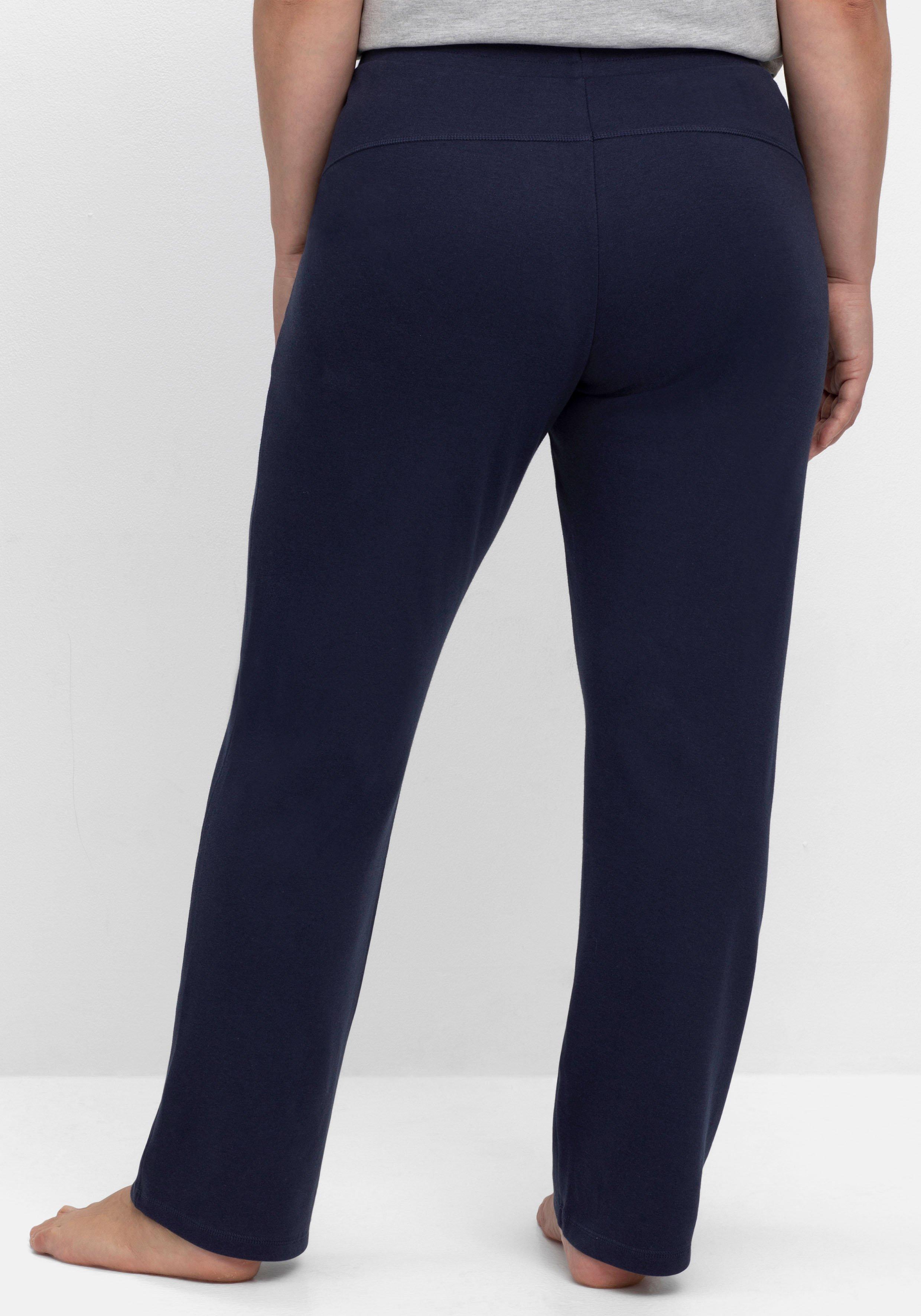 Relaxhose in gerader Form, aus Interlock